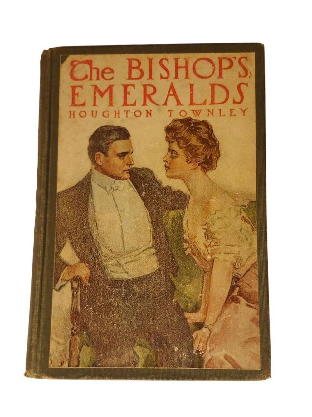 1908 The Bishops Emeralds Houghton Townley Antique Hardcover Book